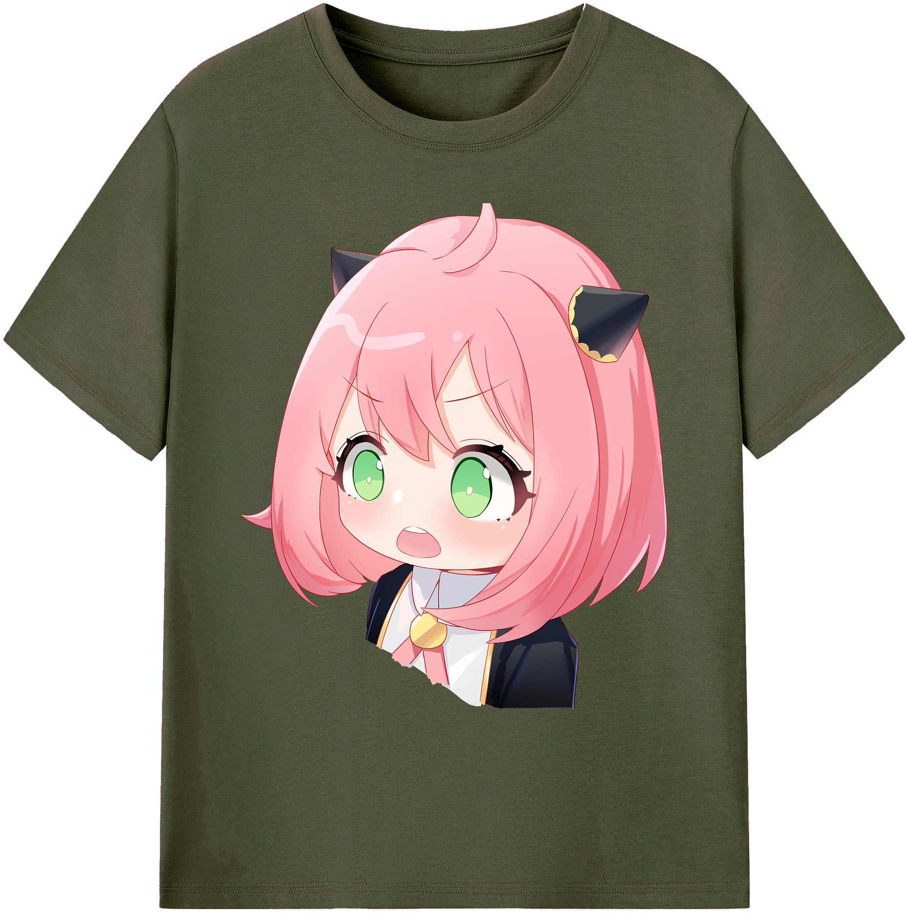 （画像用） SPY×FAMILY间谍家家酒 綿100％ メンズ半袖Tシャツ｜肌触りやわらか＆通気性